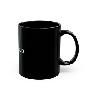 Crown BJJ Black Mug - 11oz & 15oz Coffee Cup for Brazilian Jiu-Jitsu Enthusiasts