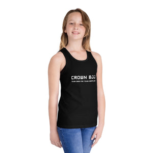 Crown BJJ Kids Jersey Tank Top - Tough Gear for Young Grapplers