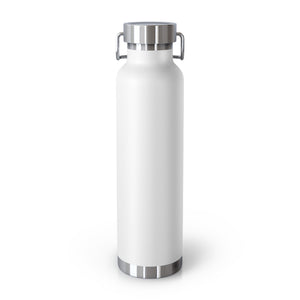 Crown BJJ Insulated Water Bottle - 22oz Vacuum Flask for Athletes